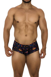 Boxer imprimé Xtremen 91193 couleur citrouilles